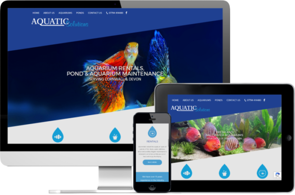 Aquatic Solutions website